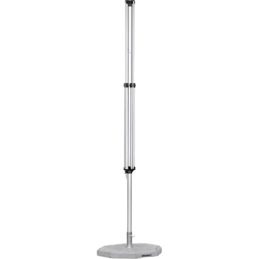 Fade Resistant Parasol Single Pole 2.2m x 2.2m Frame Closed
